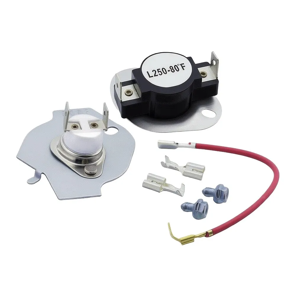 279816 Replacement Kit for Dryer Thermal for protection Includes Thermostat 250F Thermal Fuse 309F and Terminal Hardware