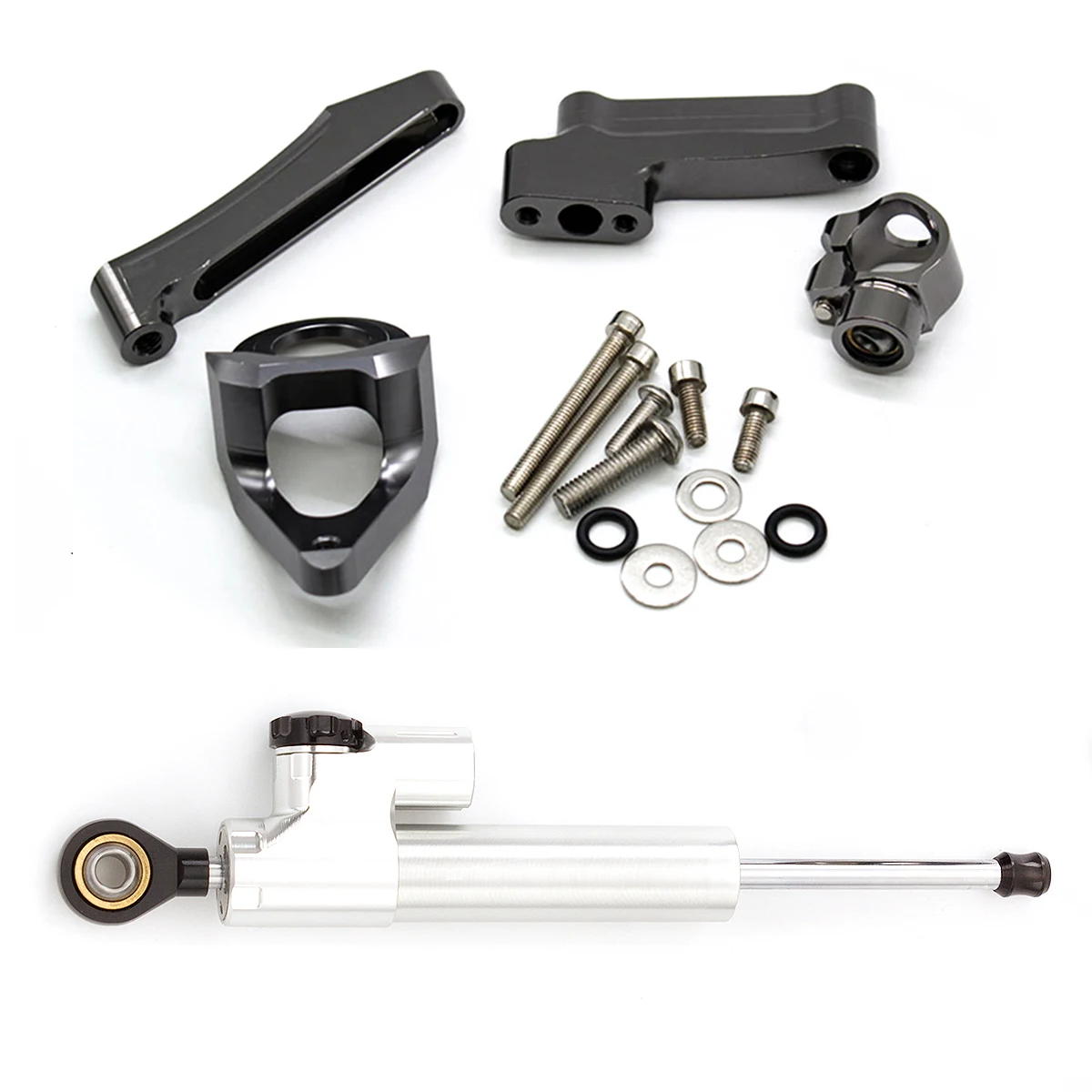 Für Suzuki GSXR1300 GSXR 1300 1998-2019 Motorrad Lenkungsdämpfer Stabilisator Halterung CNC Aluminium Montage Unterstützung Kit Halter