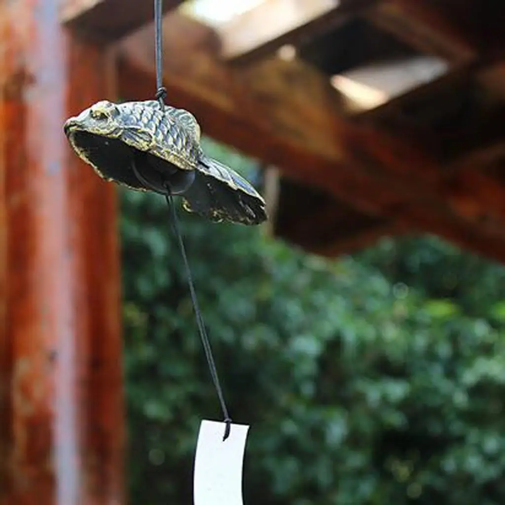 Wind Bell Japanese Cast Iron Windchime Temple Bell Home Gift