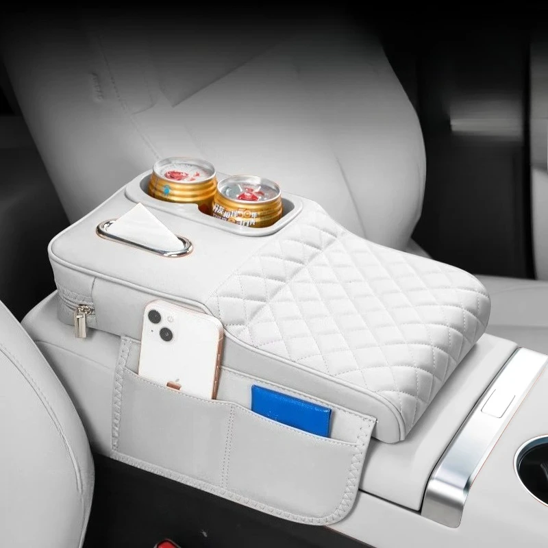 For Exeed Exlantix ET/ES/VX/MX/RX Car Armrest Box Height Increasing Pad Car Tissue Box Water Cup Holder Modification Accessories