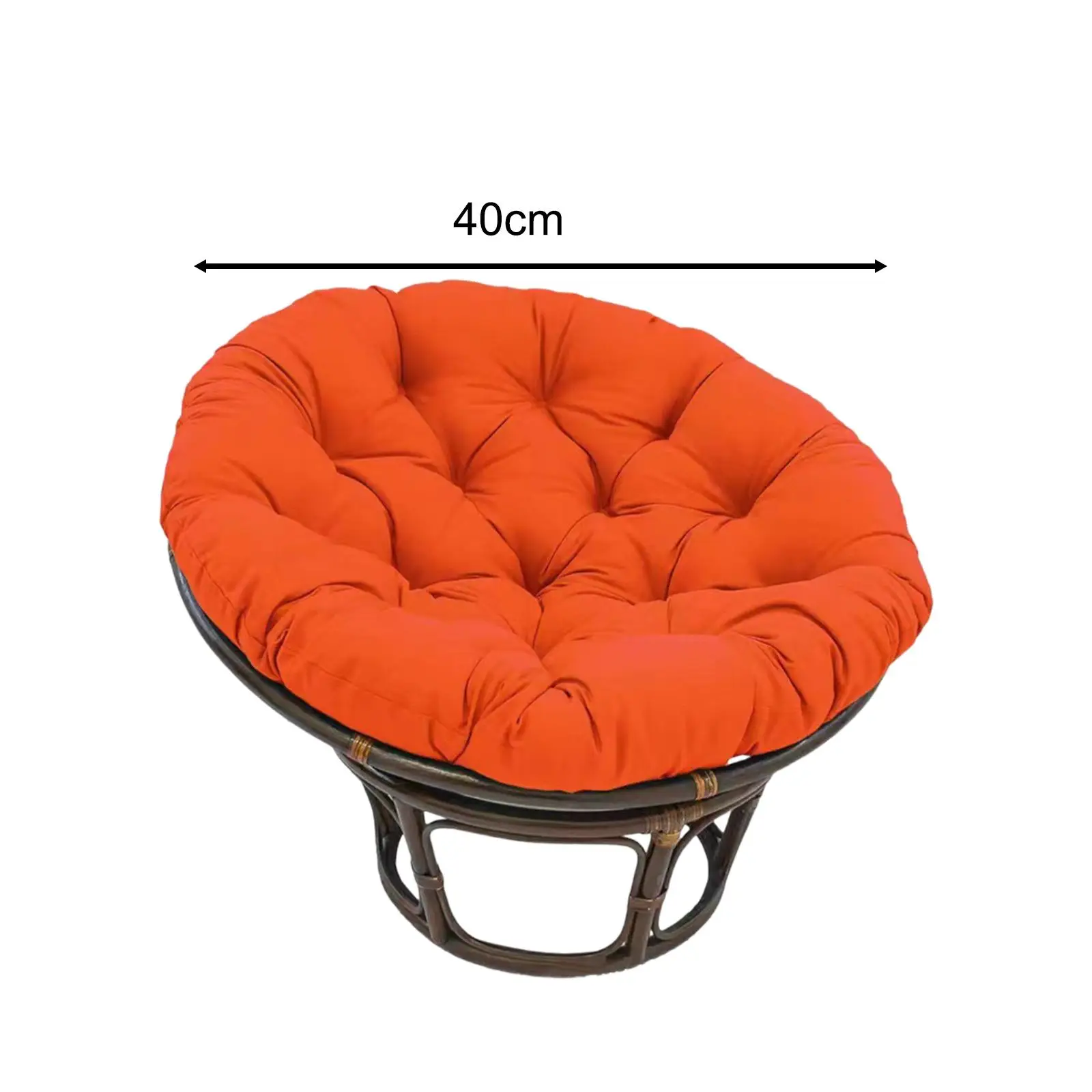 Hammock Chair Cushion, Rattan Cushion, 40cm Outdoor Seat Cushion, Swing Chairs Pad for Swing Chair Kitchen Indoor Outdoor