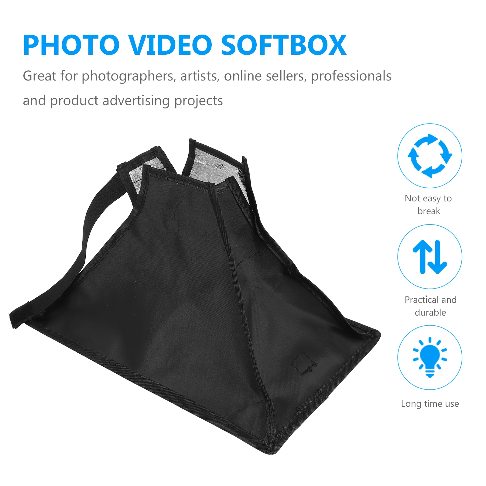 

Portable Photography Softbox Light Diffuser for Video Product Photo Studio Bright Lighting Tool for Sellers Artists