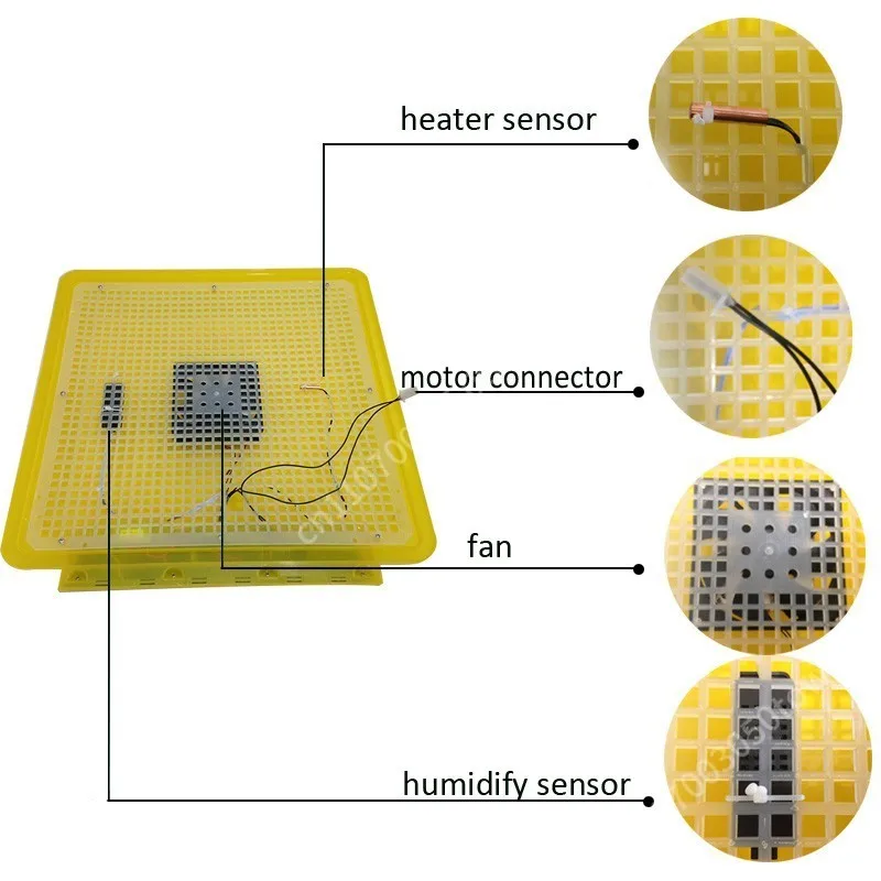 48 Egg Incubator Fully Automatic Egg Lncubators Automatic Hatching Machine Automatic Temperature