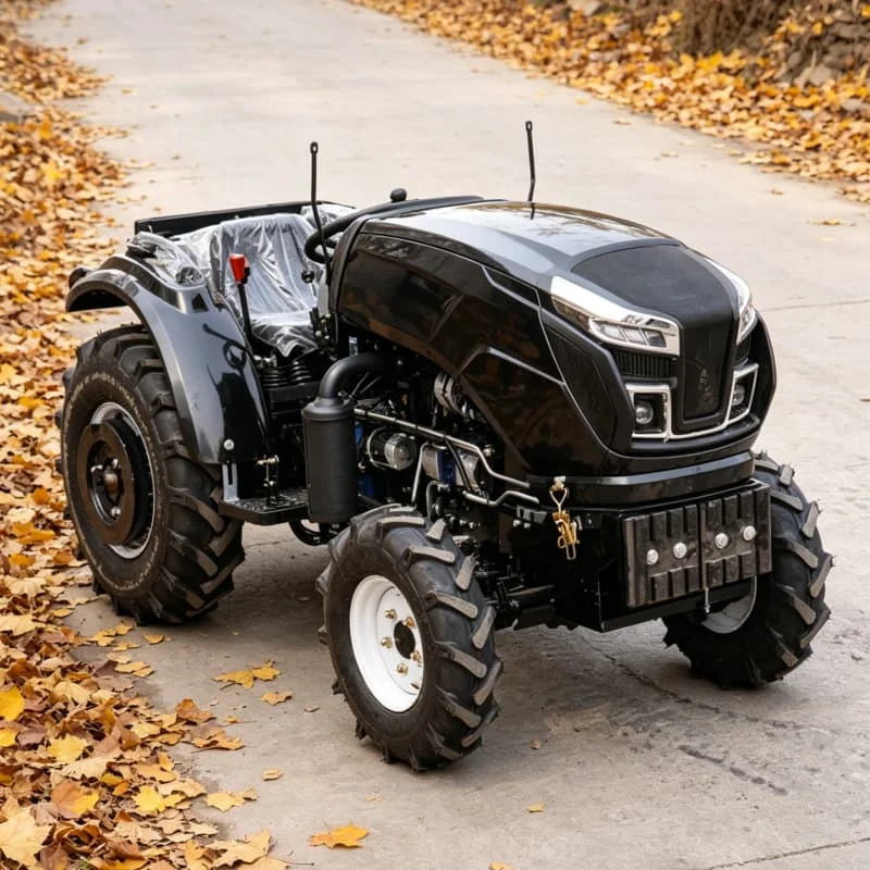 Customized New 4WD Wheel Rotary Tiller, Upgraded Four-wheel Tractor Rotary Tiller, 2026 Newly Upgraded Ride-on Rotary Tiller