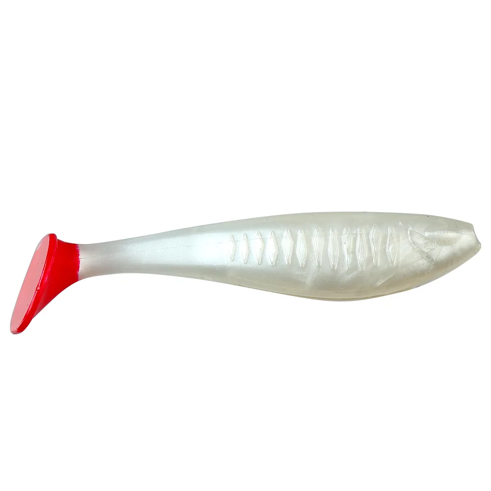 7-teiliges Set Schwimmende Weichköder 7cm 4,5g T-Schwanz Weichwürmer Hochelastische Kunstköder Salzwasser-Angelköder Angelausrüstung – Detail 7