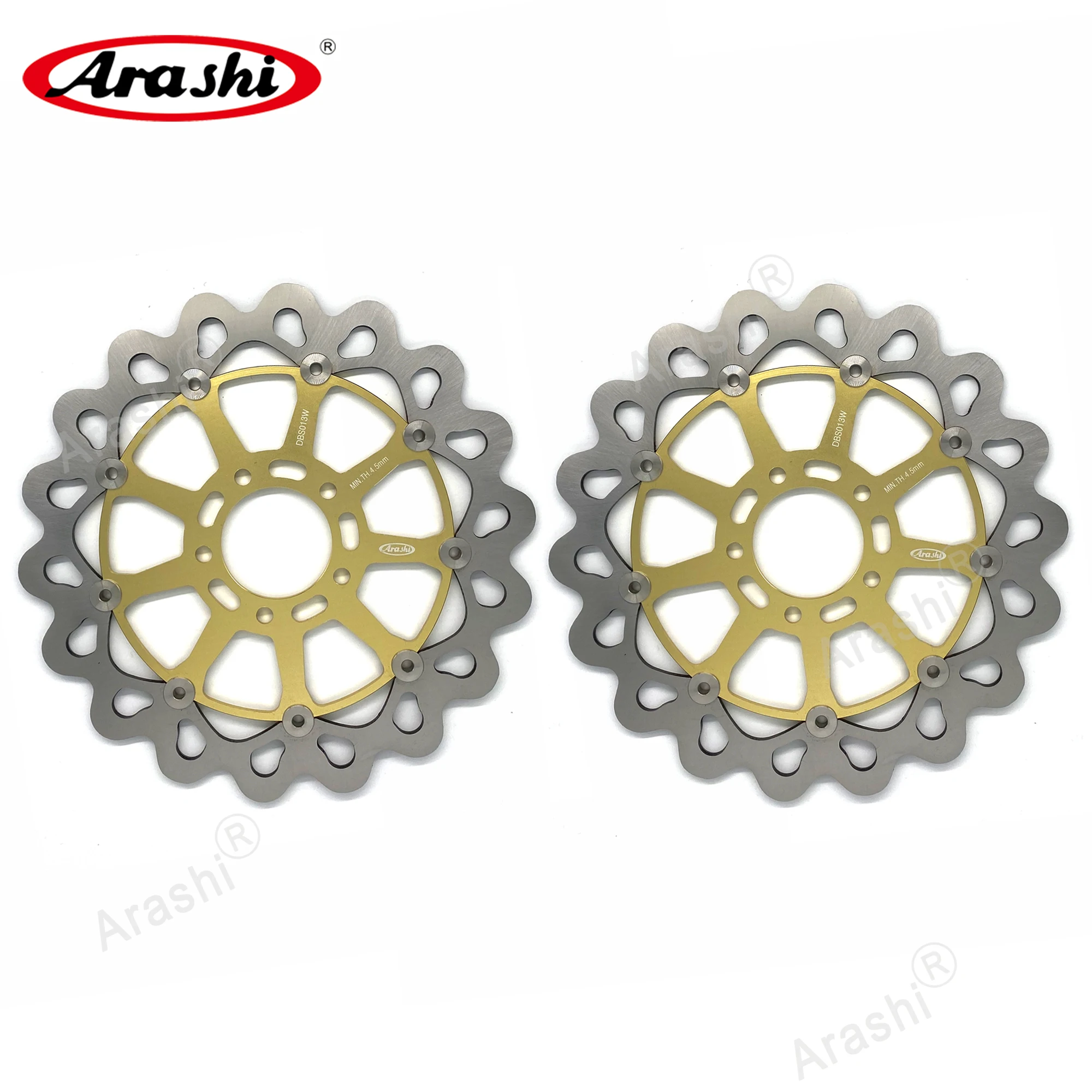 ARASHI For SUZUKI GSX R HAYABUSA 1300 1999 - 2007 Brake Disc Front Rear Brake Rotors GSXR HAYABUSA 1300 2000 2001 Disc Rotor