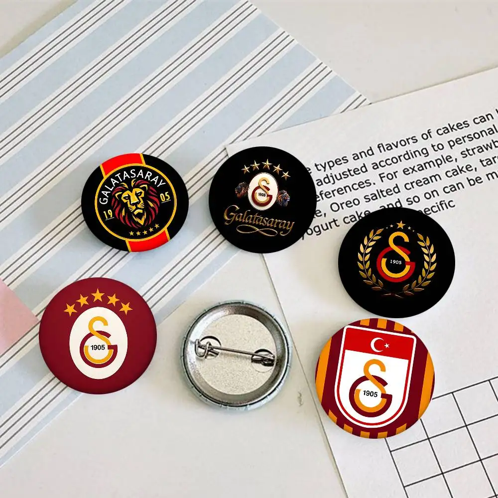 Sport-G-Galatasaray Club Round Badges Can Be Used To Decorate Clothes And Backpack Pins