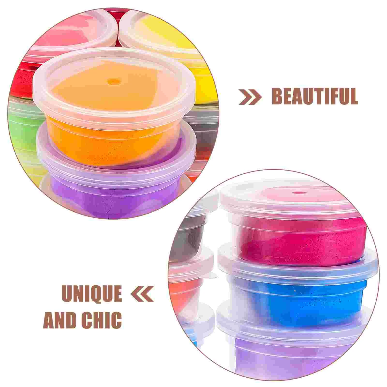 Children's Clay Air Dryer Tool Bright Color Light for Kids Modeling Clays Toddler Craft Kit Toy