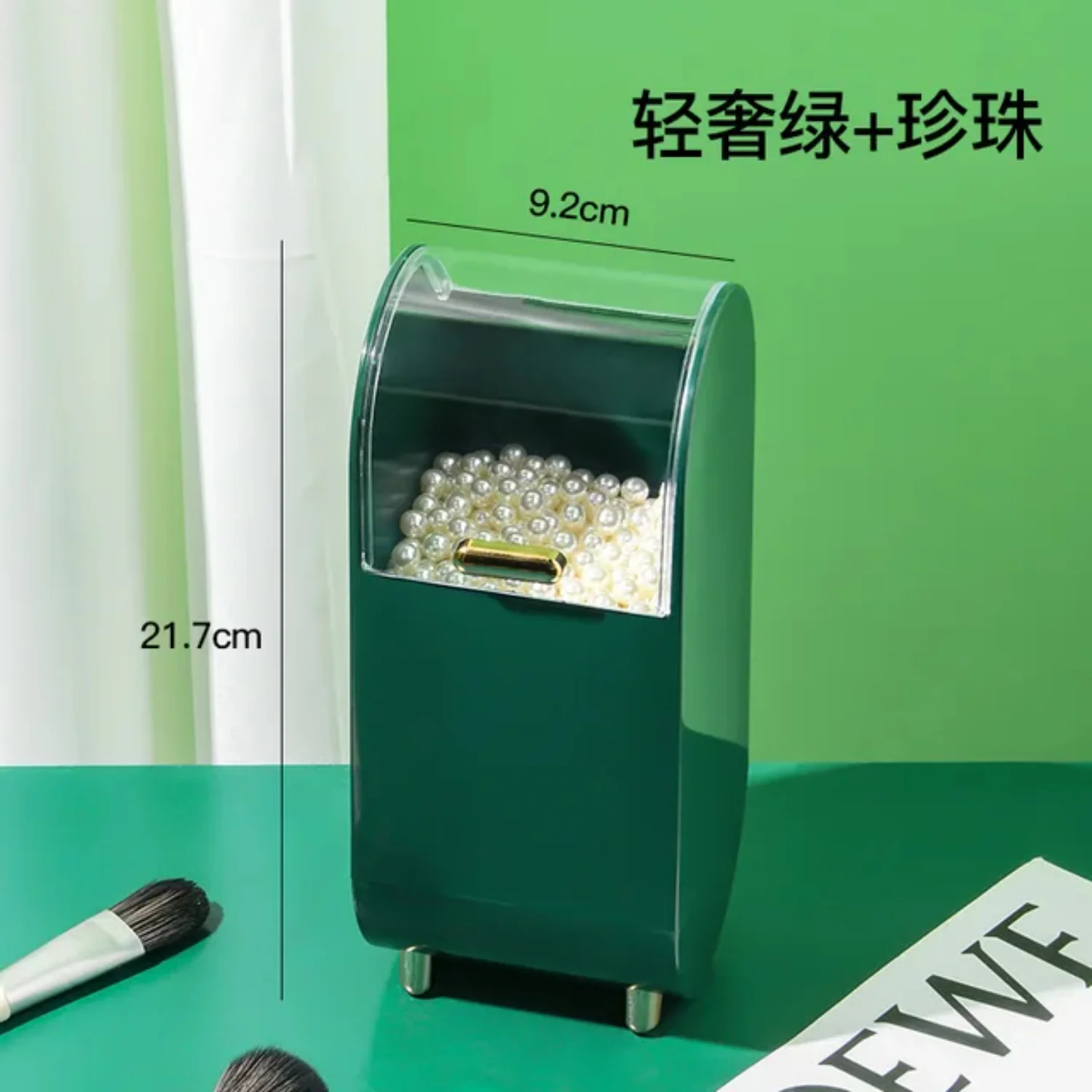 Makeup artist storage bucket to remove dustproof makeup brush holder lipstick pencil storage container storage box