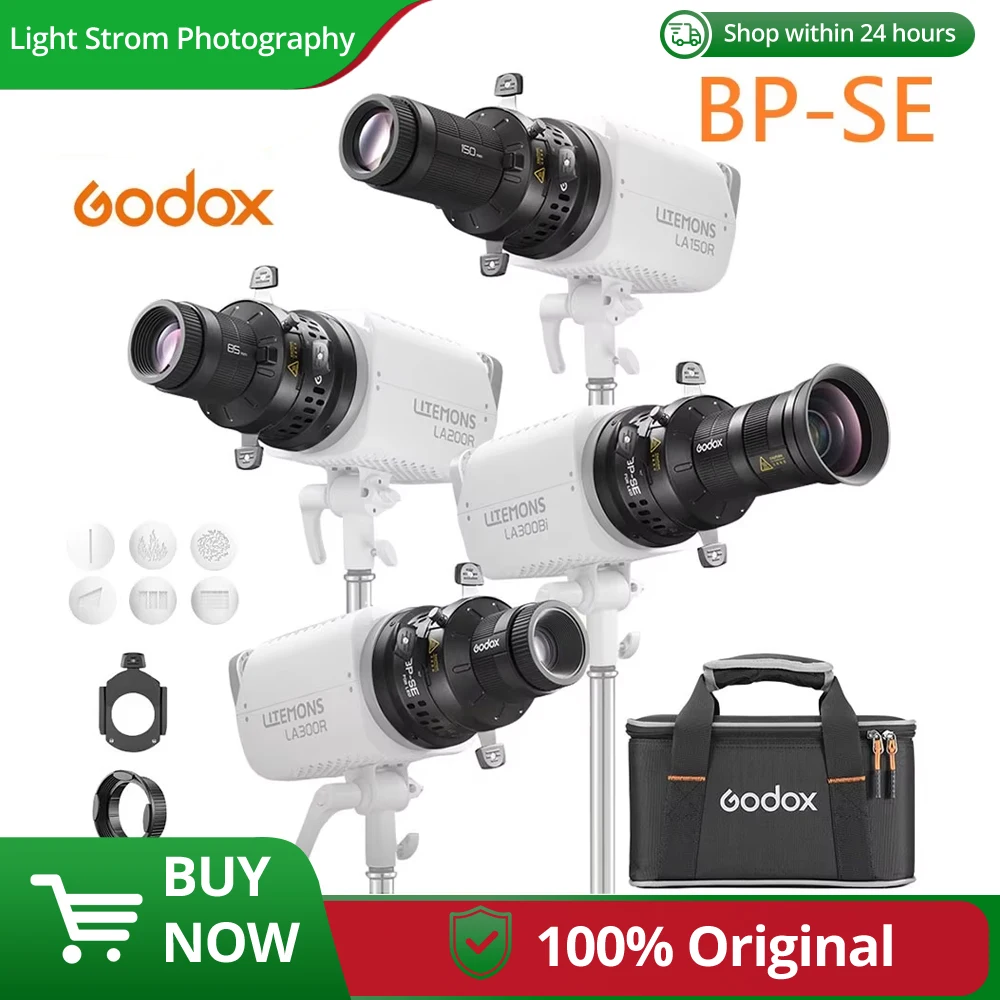 

GODOX BP-SE LED Projection Attachment Photography Light Condenser Bowens Mount Art Special Effects Shaped Beam pk BLP/ BFP