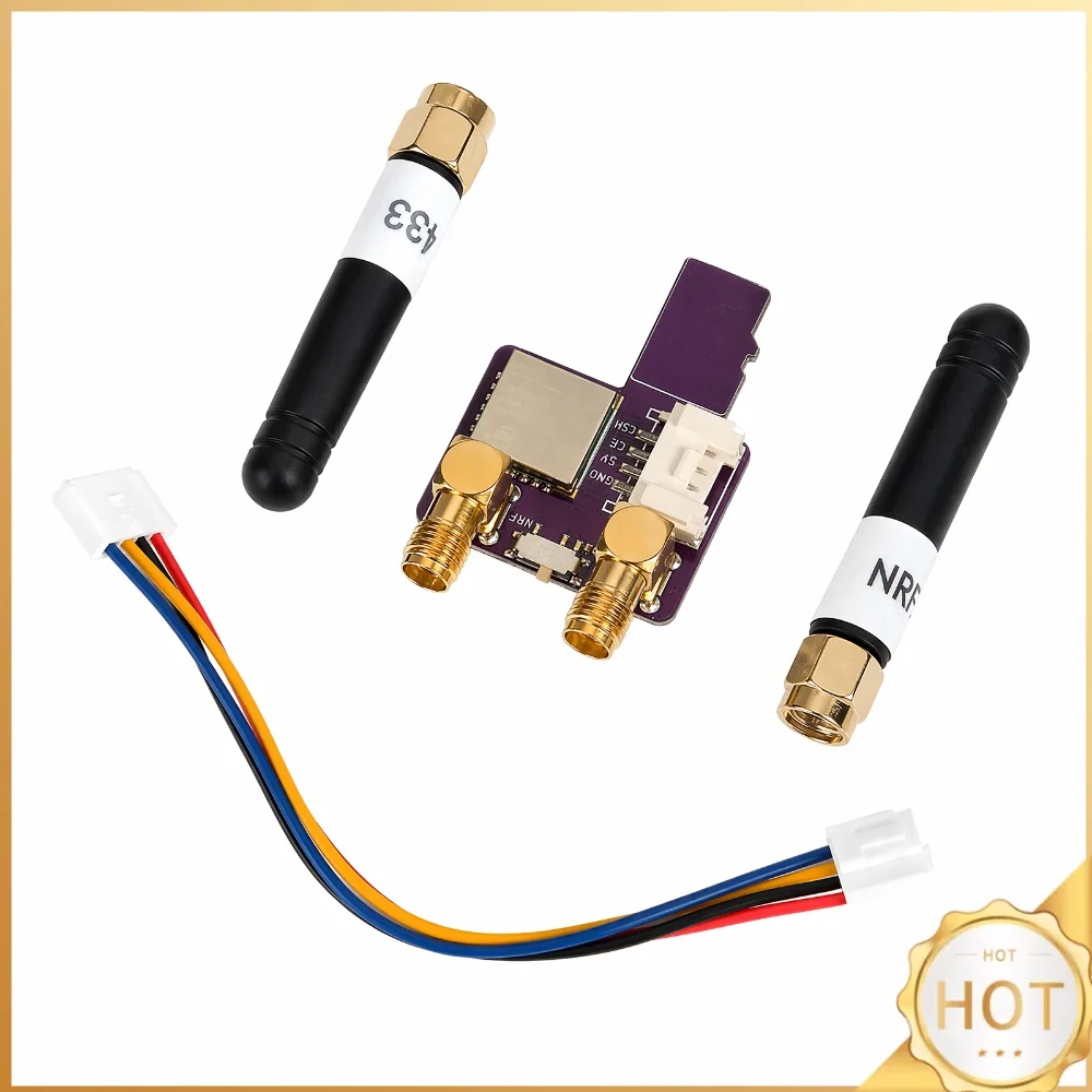 CC1101 NRF24L01 Wireless RF Module for M5Stack CardPuter Dual Chip Sub-1GHz 2.4GHz SPI Interface Compatible