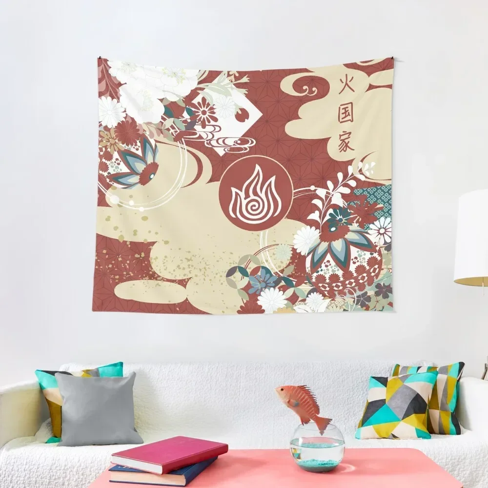 

Fire Nation Tapestry Room Decor For Girls Aesthetic Room Decoration Room Decor Aesthetic Tapestry