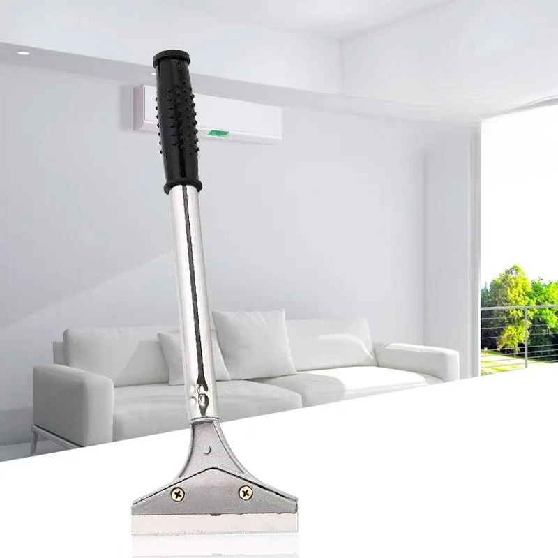 1pcs Cleaning Spatula Wide Razor Blade Scraper Tools Long Handle Scraper for Cleaning Glass Wall Gum Paint Tile Glue Linoleum