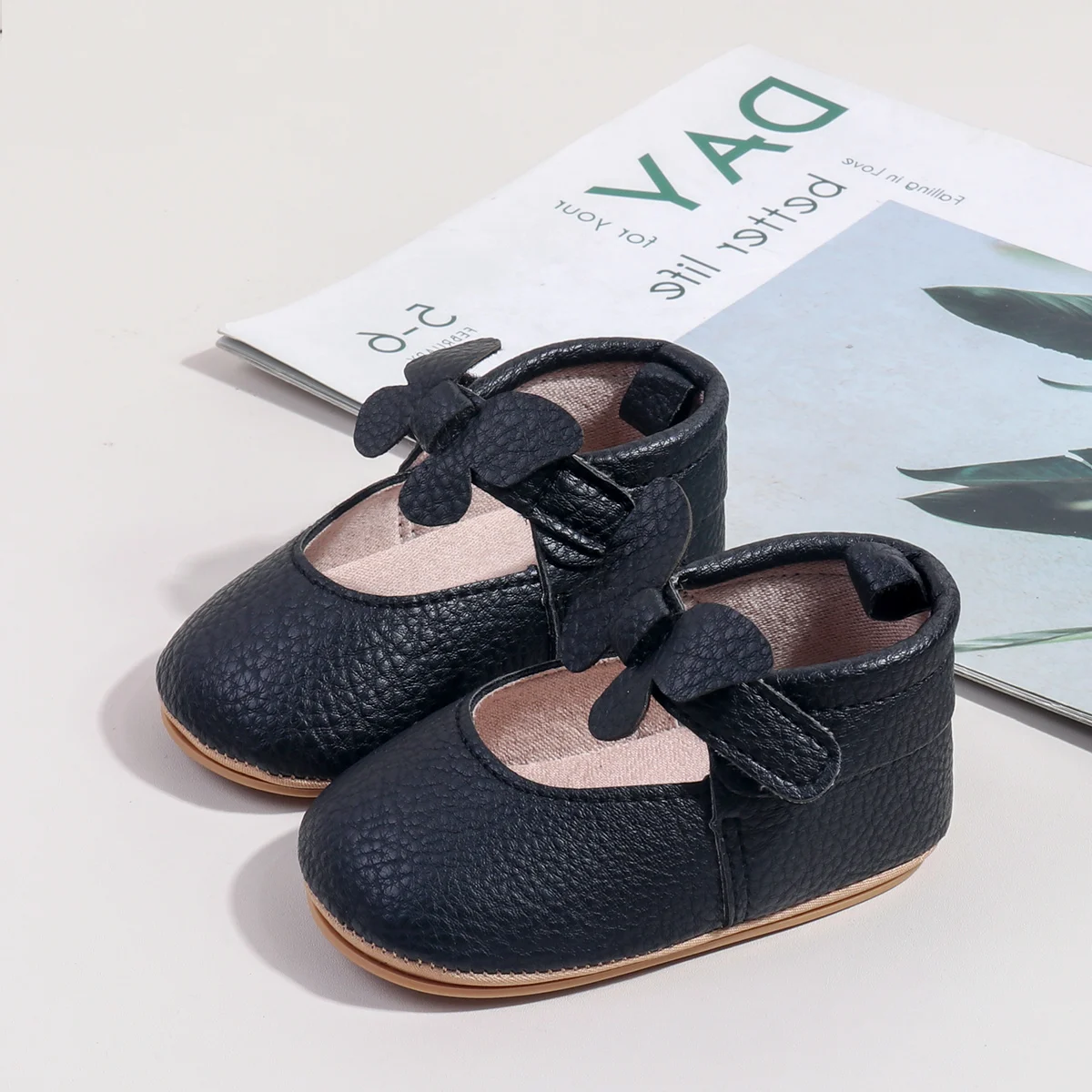 Girls' Princess Soft-Topped Single-Sole Shoes - Spring/Autumn 2025 New Style - Little Girls' Dance Performance Shoes - Baby