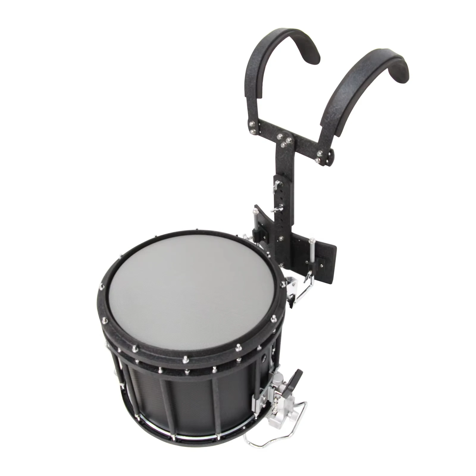 Professional Marching Snare Drum Original Drumhead Competition Grade Marching Snare Drum with Carrier