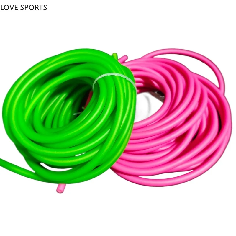 5–10 m natürliches Gummiband, Latexschlauch, Zugseil, Latexschläuche, Seil, elastische Trainingsgeräte, Fitnessband 3060, 3070