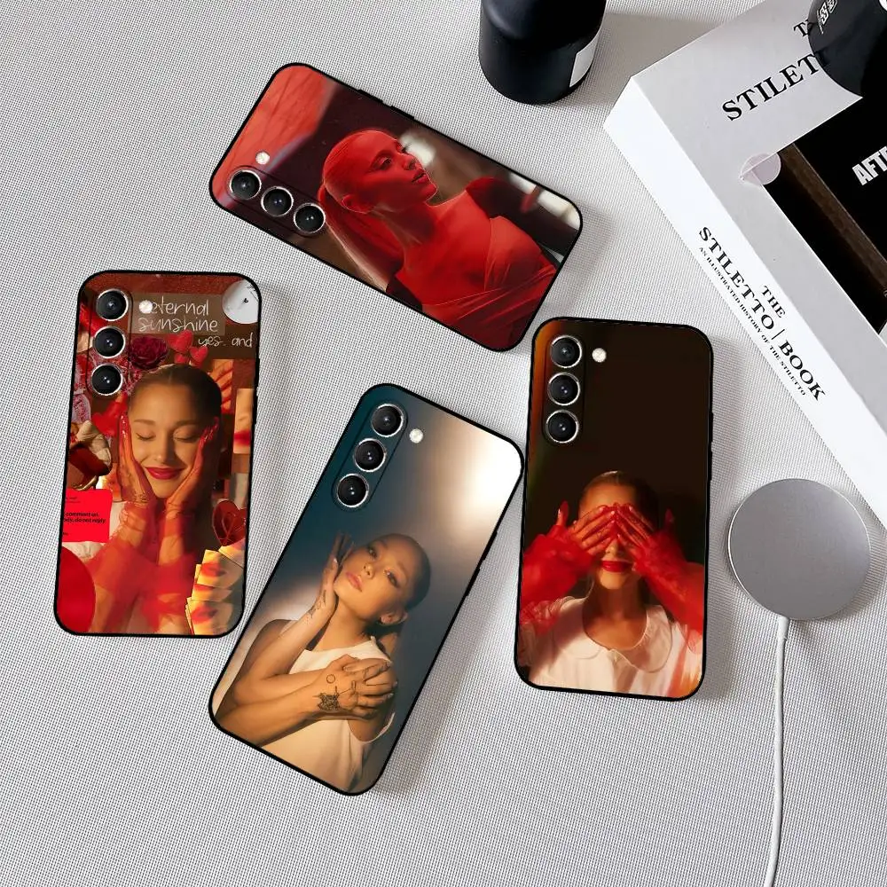A-Ariana G-Grande Yes And Phone Case For Samsung Galaxy S21 S22 S23 S24ULTRA S25ULTRA FE Ultra Plus5G A52S S26 Soft Cover