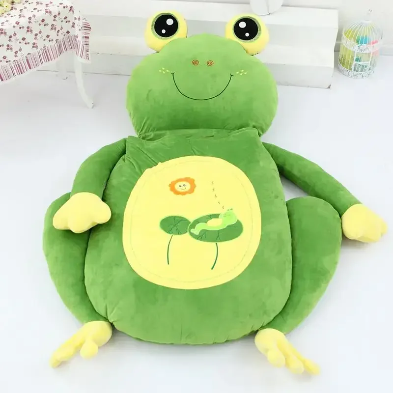 Cartoon cute animal bear child lazy couch tatami doll bed seat sleeping pad removable and washable