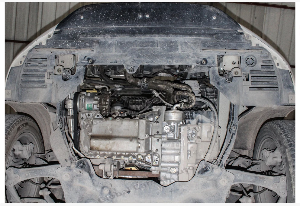 Under Engine Shield Lower Engine Cover Engine Skid Plate For Peugeot 508 2011-2017 1.6T 1.8T 2.0L 2.3L Chassis Bottom Protector