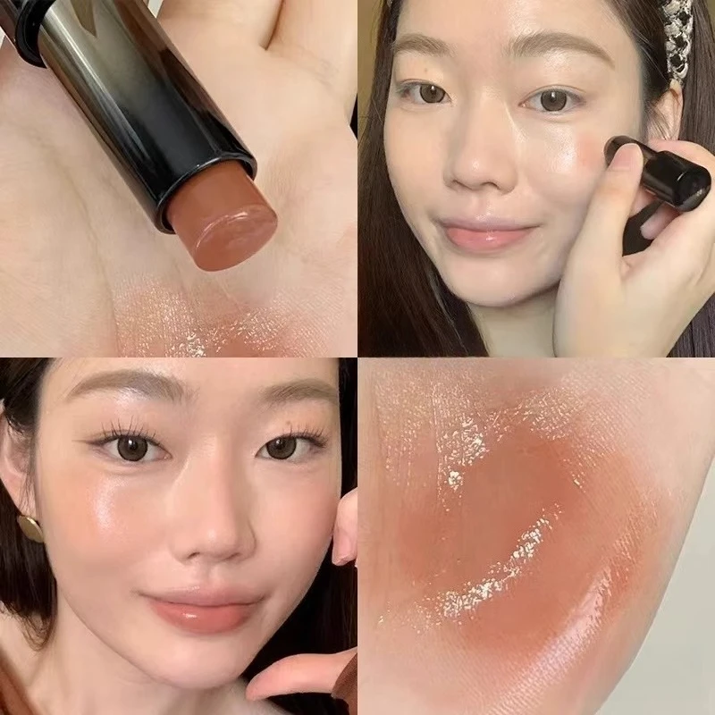 Hydraterende vaste lipgloss Zachte lippenstift Hydraterende gloss Hydraterende balsems Transparante tint Glans & stralende finish, Koreaanse make-up
