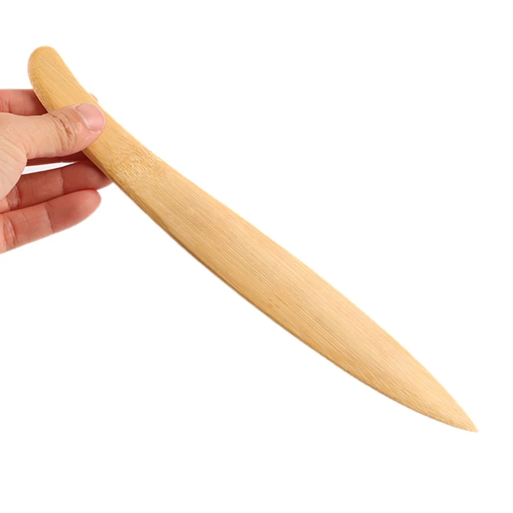 قاطعة ورق من الخيزران مصنوعة من مادة ممتازة، تصميم مريح خفيف الوزن للاستخدام المنزلي والمكتب والمدرسة، ماكينة تشذيب ورق الخط المحمولة