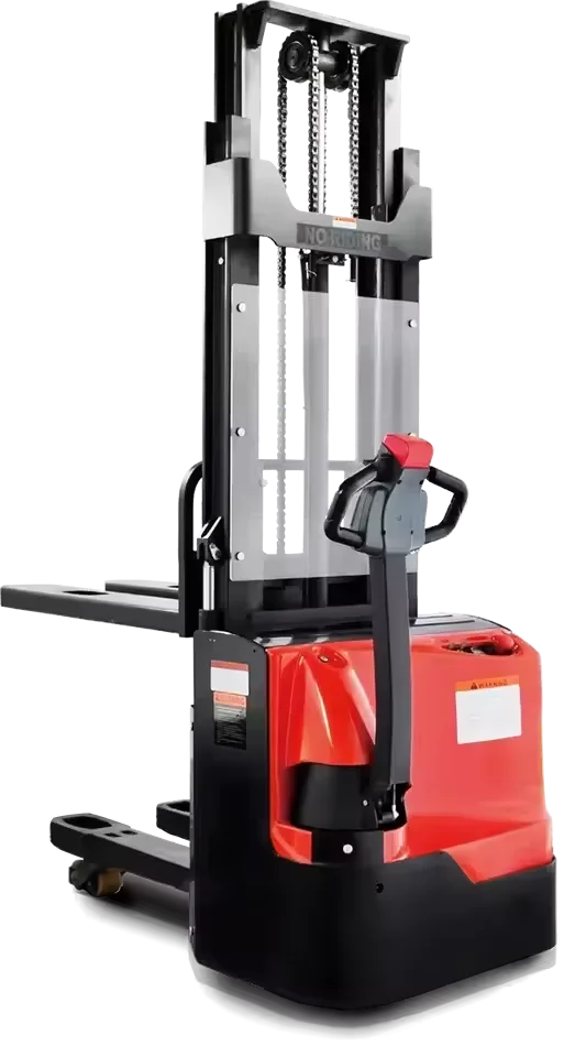 Mini 1 Ton 1.2 Ton 1.4Ton 1.6Ton Capacity Battery Electric Pallet Stacker 4m Lifting Height Forklift Stacker