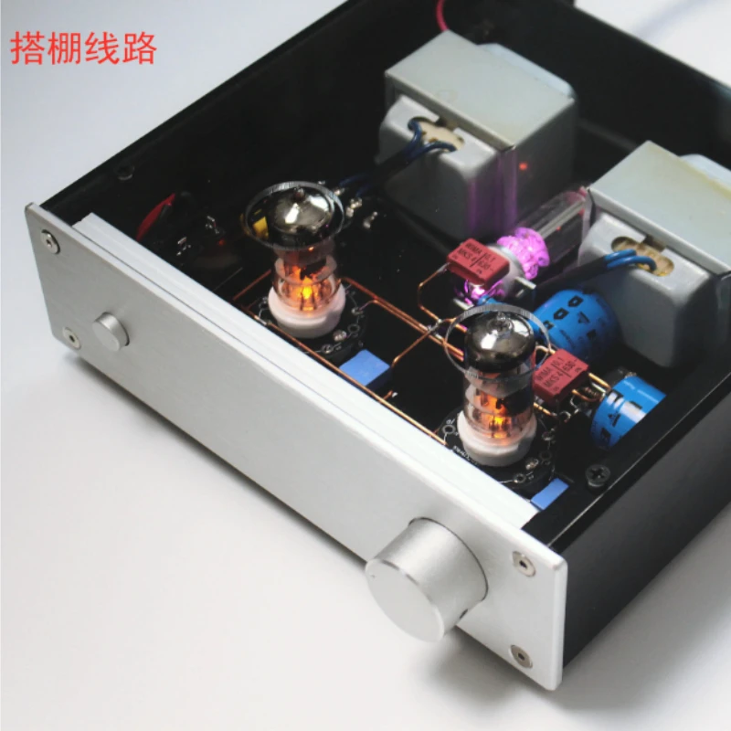 Tube Preamplifier, DIY Build Wada Shigeru Type Tube Preamp, 6N3 /6H3NE Audio Vacuum Tube Pre‑Amplifier, Hi‑Fi Stereo Preamp