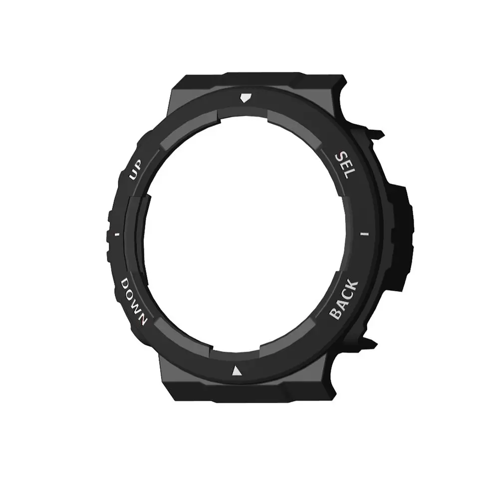 New PC Protective Case Frame Bumper Edge Shell Accessories Smart Watch Screen Protector for Amazfit Active Edge