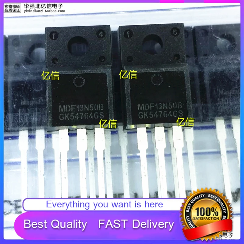 

10Pcs/Lot New Original MDF13N50B 13A500V Field Effect MOS TUBE Good Quality In Stock