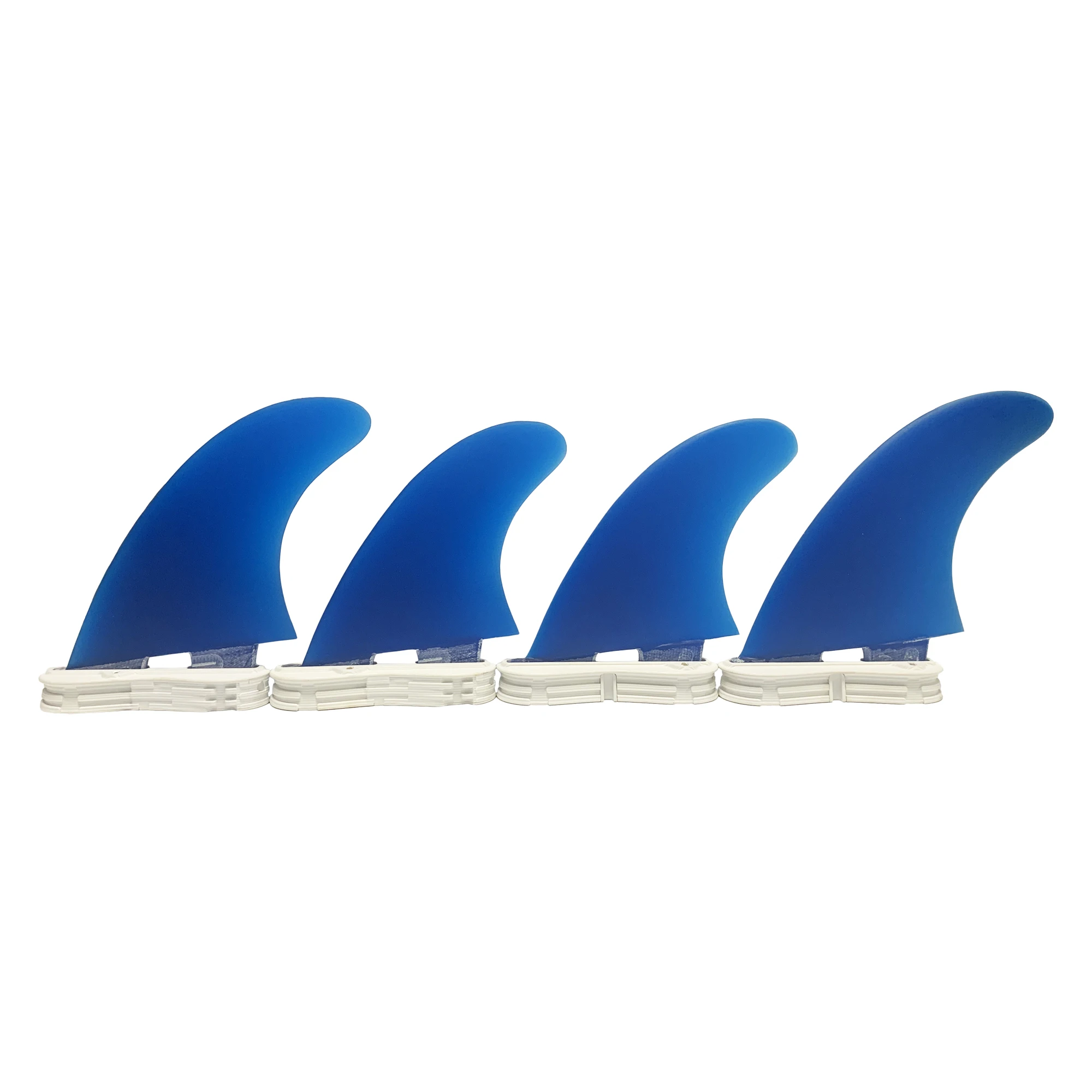 

New Design Twin Tab II Quad Surfboard Fins GFK Fiberglass Surfboard Quad Fins Double Tabs 2 Performance Glass Fiber G5+GX Fin