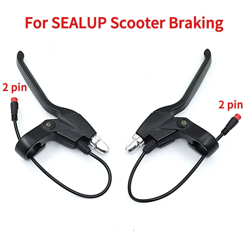 

Обновленный рычаг тормоза электрического скутера, ручка переключателя дискового тормоза для замены тормозной системы скутера SEALUP