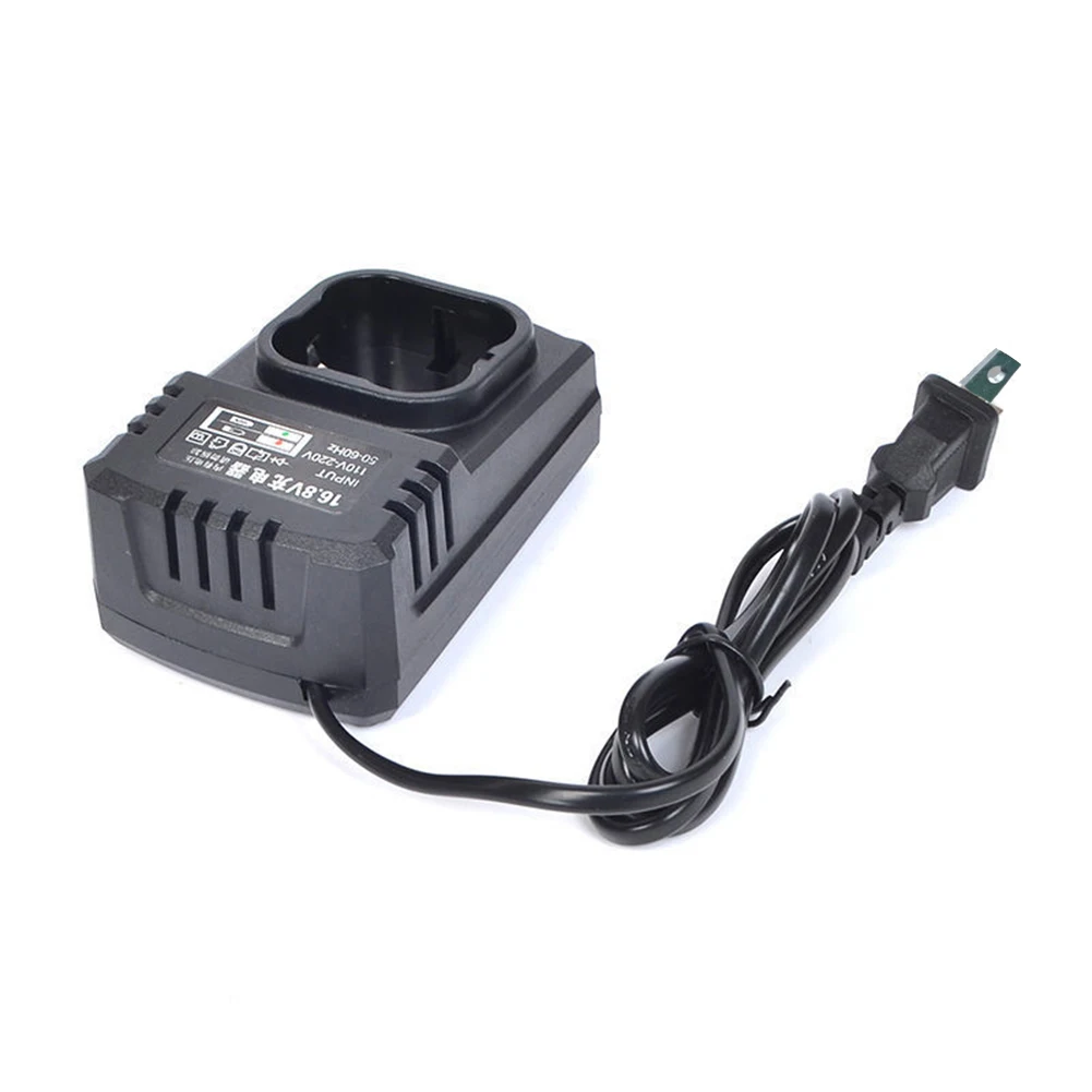 Cargador de taladro eléctrico Universal de 16,8 V, adaptador de corriente de batería de litio de iones de litio, enchufe de EE. UU./UE, accesorios