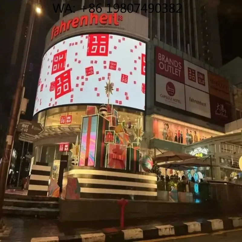 

P5 P6 P8 P10 SMD Outdoor LED Video Wall High Definition Screen For Large Outdoor Commercial Advertising Billboard