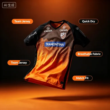 2026  Carlos Barbosa  Unisex Football Jersey Fan Style Breathable Quick Drying Football Sweatshirt 3D Print Parent-child Tee