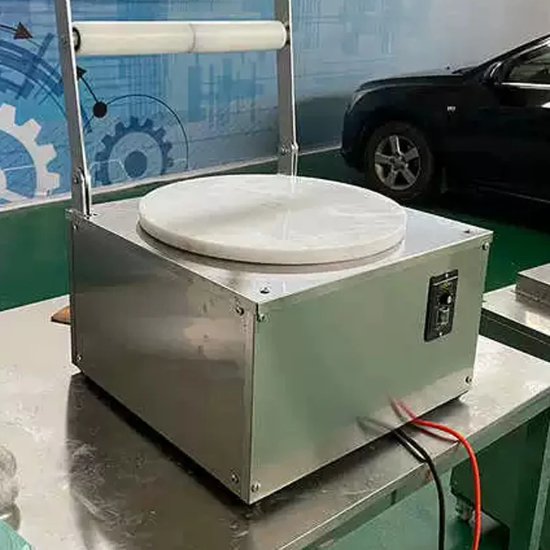 Multifunctional Electric Dough Press Machine Automatic Pizza Dough Flattener Commercial Tortilla Crepe Dough Making Equipment