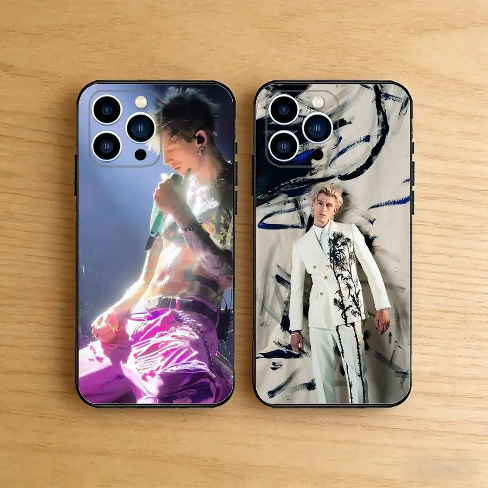 

M-Machine Gun Kelly Case For iPhone 17 16 15 14 13 12 11 Pro Max Air 8 7 Plus X XR XS Max X TPU Bumper