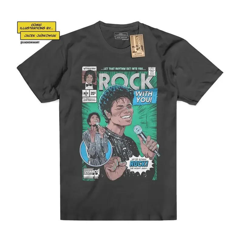 Rock With You '79 Comic Book Tshirt Unofficial