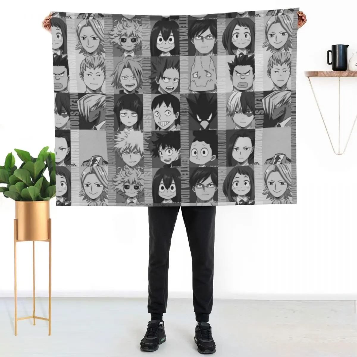 Class 1-A Throw Blanket warm for winter Soft Plaid Kid'S Bed valentine gift ideas Bed covers Blankets