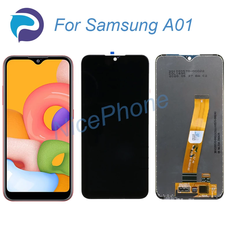 

For Samsung A01 LCD Display Touch Screen Digitizer Replacement SM-A015F/G/M/DS/T1/V/A/AZ/U/U1, SM-S111DL A01 Screen Display LCD