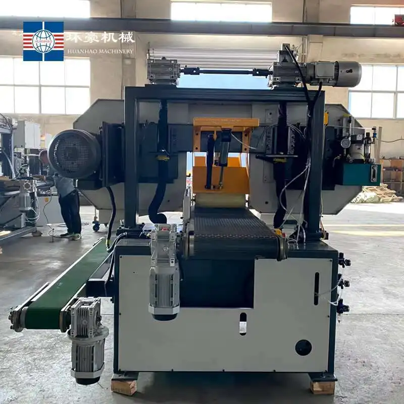 Qingdao 400Mm 650Mm 220V Automatic Sawing Loading Industrial Woodworking Double Column Horizontal Band Saw Hine