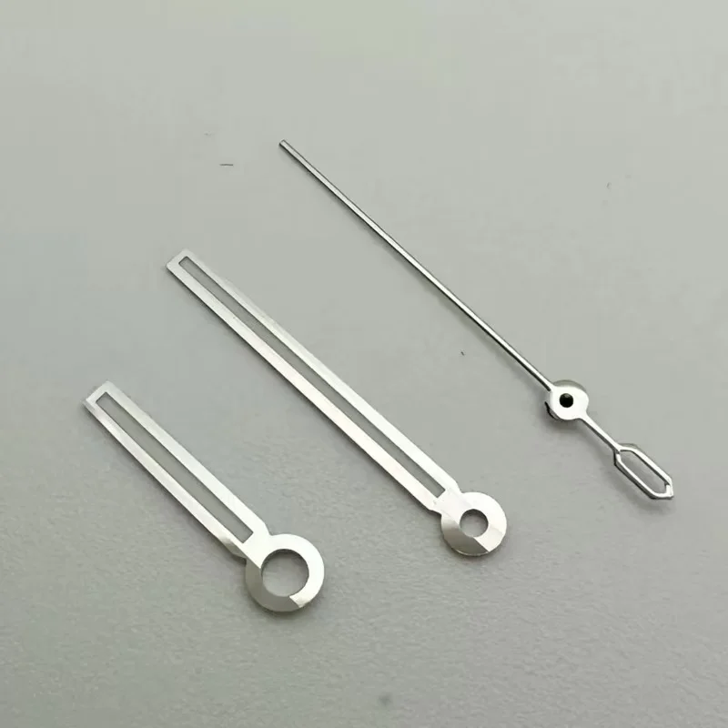 High Quality Modified New Green Luminous Silver/Blue 9.5mm*14mm*14mm Watch Hands Watch Accessories for NH35/NH36/4R/7S Movement