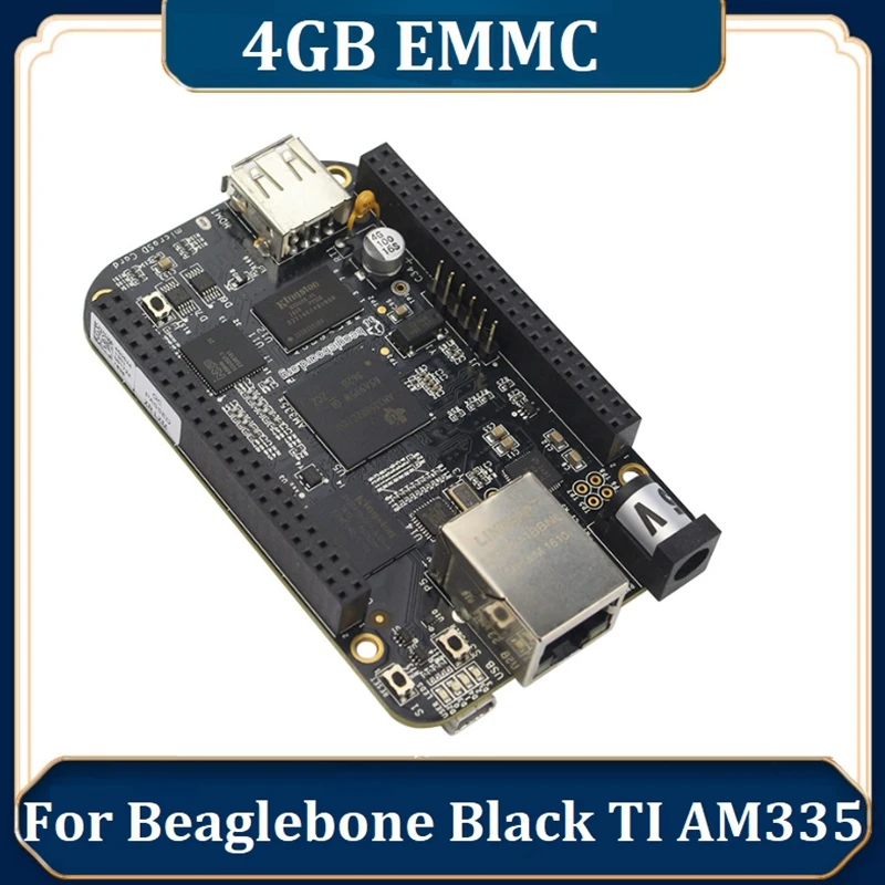 

For Beaglebone Black TI AM3358 Cortex-A8 Development BB-Black Rev.C 4GB EMMC Embedded Single Board Linux Learning