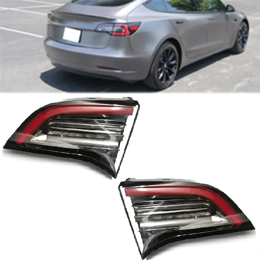 

Rear Stop Brake Tail Light Replacement For Tesla Model 3 2017 2018 2019 2020Auto Parts Replacement and Modification