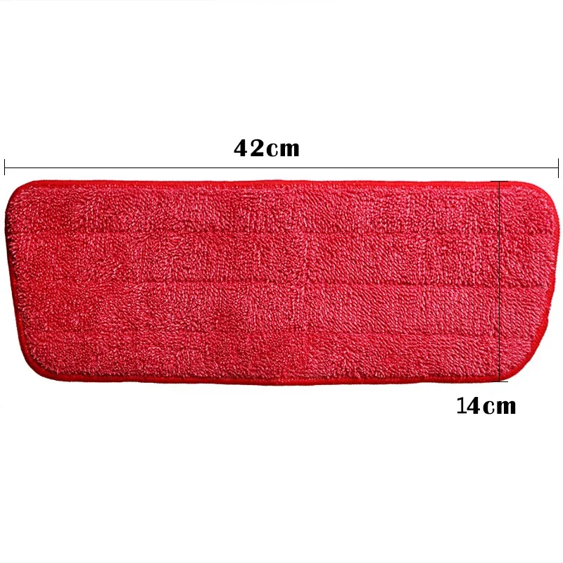 SLSHLYJ 3PCS/set Fiber Spray Mop Head Floor cleaning cloth Paste The Mop To Replace Cloth Household Cleaning Mop Accessories