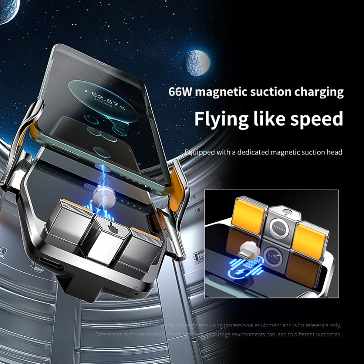 حامل هاتف السيارة لمرسيدس بنز GLA X156 2015 2016-2019 المغناطيسي اللاسلكي شحن السيارات الاستشعار حامل هاتف السيارة الملحقات