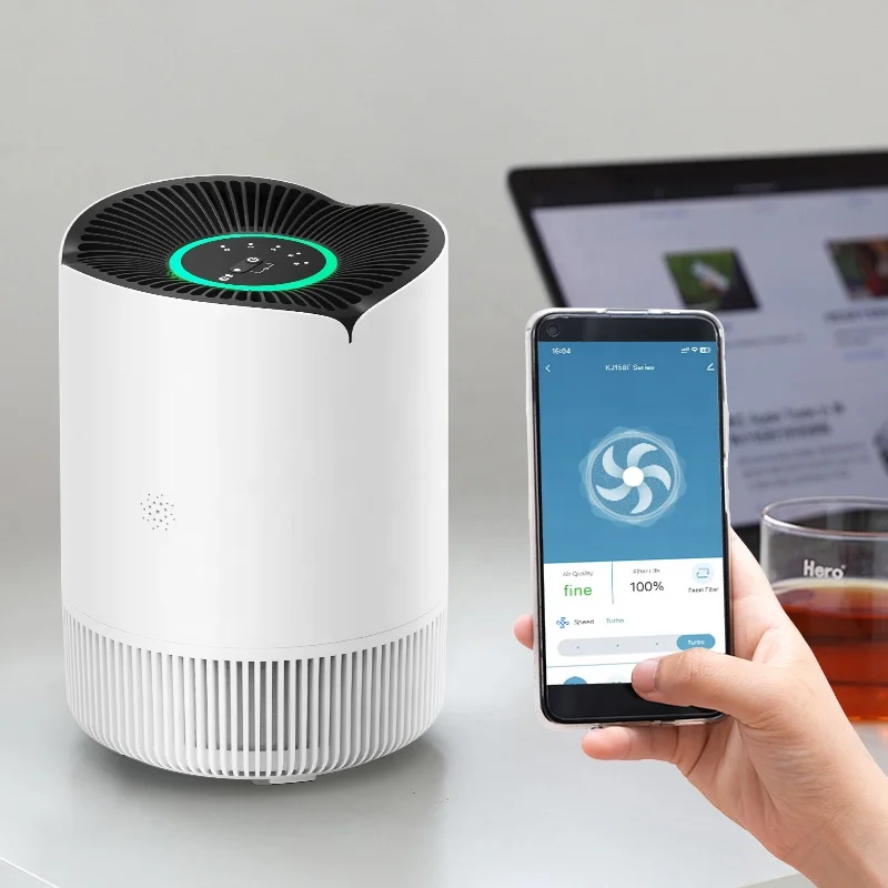 4-Speed Car Electric Efficient Desktop Portable Air Purifier