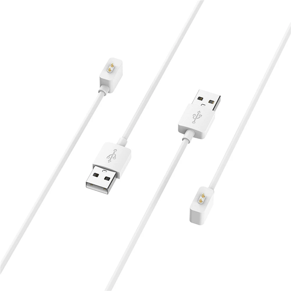 แท่นระบบชาร์จแม่เหล็ก USB 1ชิ้นพร้อมสายเคเบิล60ซม./1ม. เครื่องชาร์จ500Ma 5V สำหรับนาฬิกา redmi 3 lite/ 3 Active/2สำหรับสาย8NFC/ 9 NFC/ 8 Pro