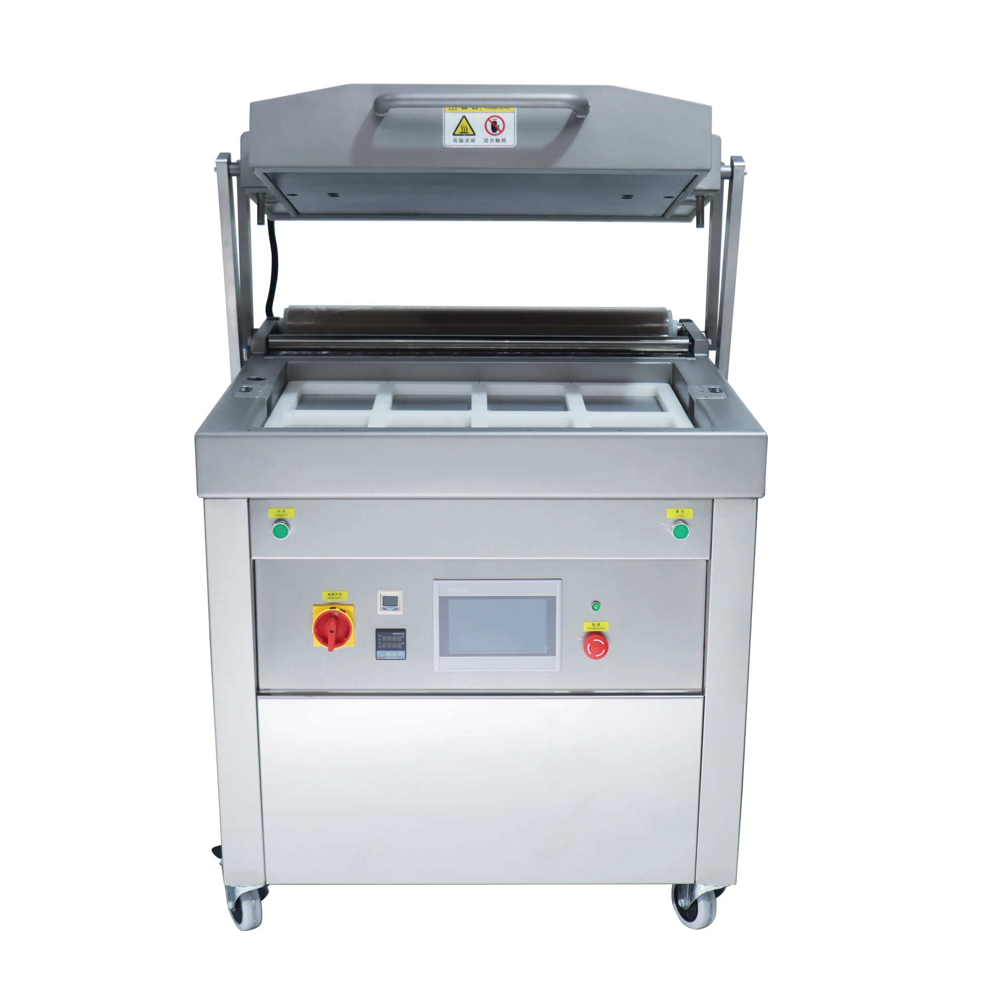 LITENG Tray Sealing Vacuum VSP Meat Fish Seafood Processing Packaging Machine High Speed Sealer Machine