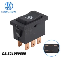 SORGHUM For VW Volkswagen Golf Jetta MK2 Passat B2 T3 Transporter Auto New Power Window Switch Button 321959855 Car Accessories