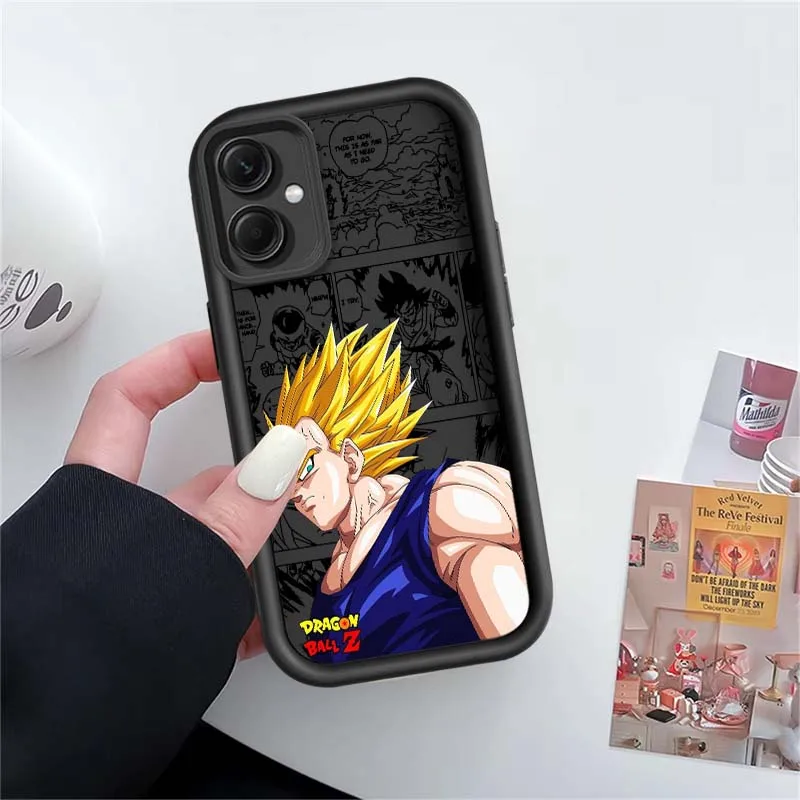 D-دراجون كرات فيغيتا أنيمي ل Redmi ملاحظة 14 13 12 11 13R 12R 12T 11T برو زائد العين سلم جراب هاتف